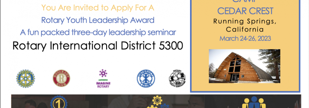 Chino Valley Rotary Club offers life-changing leadership opportunity for high schoolers with all-expenses-paid RYLA program
